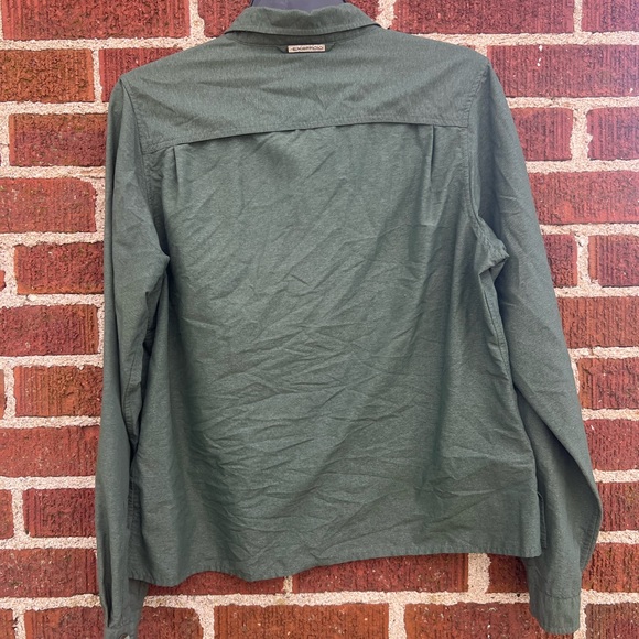 ExOfficio Women’s Long Sleeve Button Down Top Shirt size Medium - Picture 5 of 5
